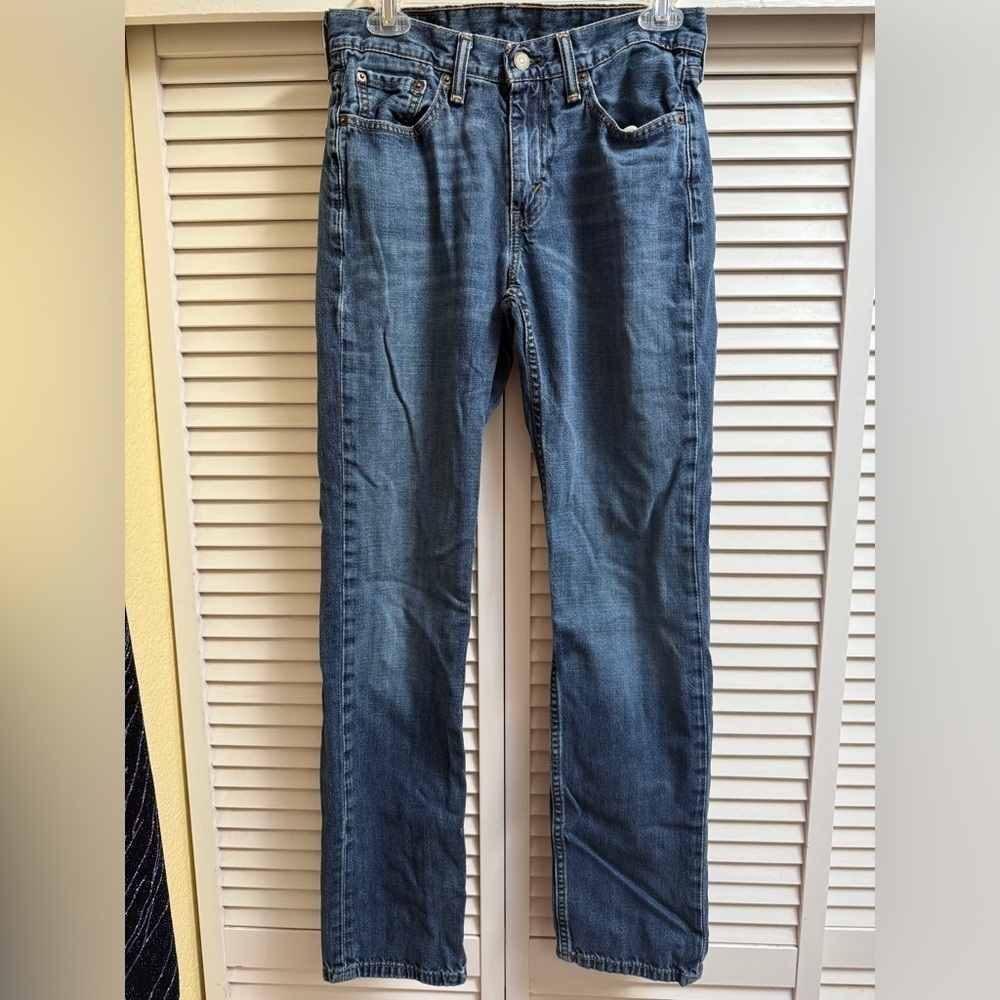 Levi’s Men's Sz 29x32 Blue Jeans Straight Leg
